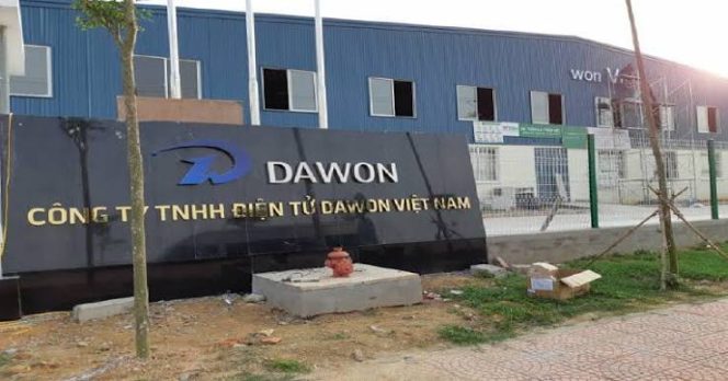 Công ty tnhh dawon vina – thông báo tuyển dụng công nhân sản xuất
